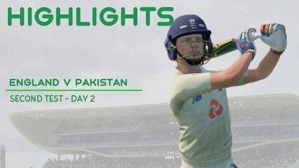 England v Pakistan 2020 Test 2 Day 2 Highlights -  (Cricket 19)