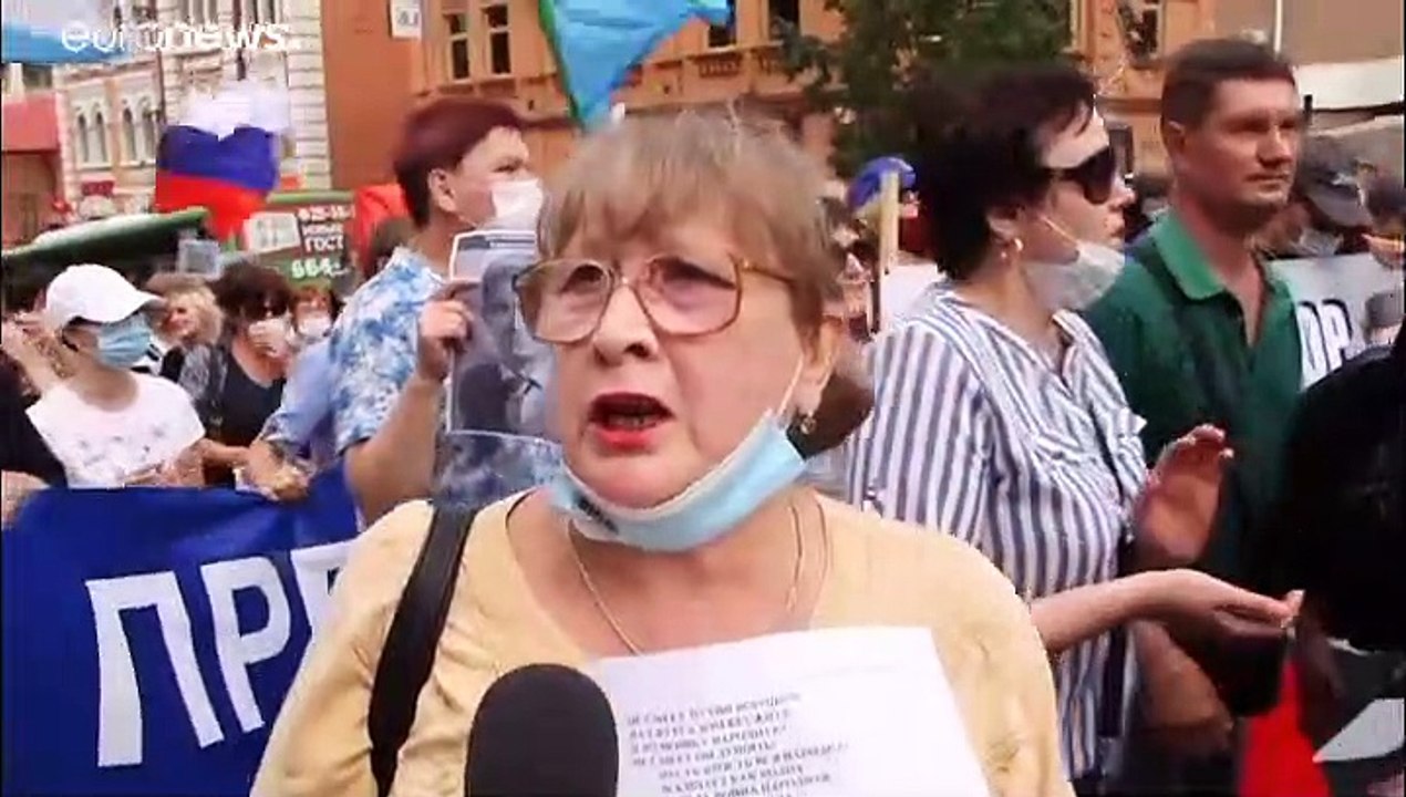 Depuis 43 jours, les habitants de Khabarovsk exigent la libération de leur ancien gouverneur