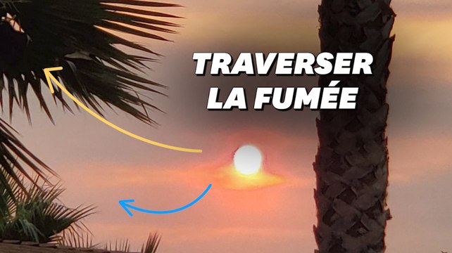 En Californie, à cause des incendies, le soleil est devenu rouge