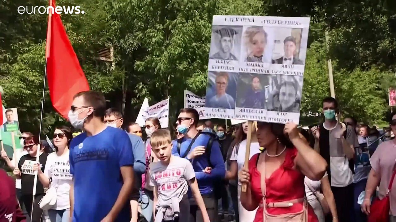 Depuis 43 jours, les habitants de Khabarovsk exigent la libération de leur ancien gouverneur