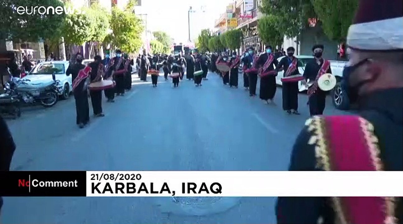 Shia pilgrims gather in Iraq's Karbala amid COVID-19 restrictions