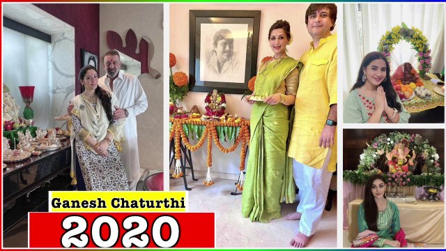 Ganesh Chaturthi 2020 | Sanjay Dutt | Allu Arjun | Shilpa Shetty | Devoleena | Salman Khan | Taimur