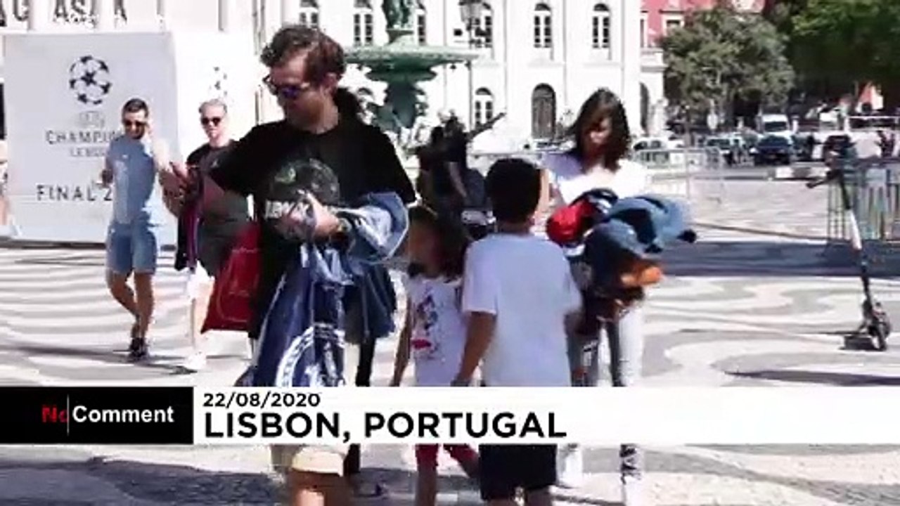 Lissabon fiebert dem Champions-League Finale entgegen