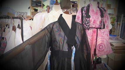 배꼽티로 변신한 저고리...K팝 만나 인기 치솟는 한복 / YTN