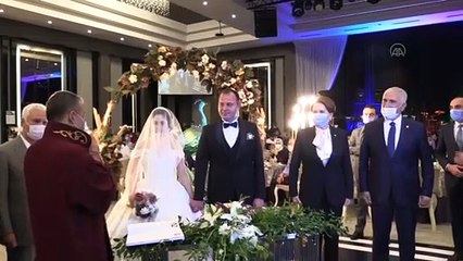 Akşener, nikah törenine katıldı - ÇORUM