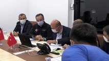 İçişleri Bakanı Soylu, sel felaketi sonrası hasar tespit toplantısına katıldı - GİRESUN