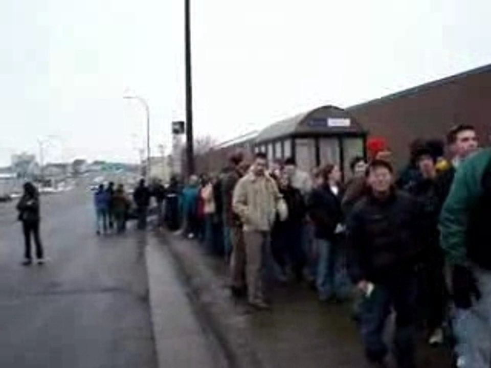 Going to the end of the line. (Obama '08)