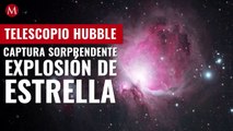 Telescopio Hubble de la NASA captura sorprendente explosión de estrella; así luce