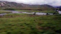 Dramatic Scottish highland scenery