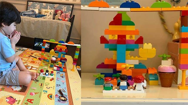 Taimur Ali Khan ने घर पर बनाए गणपति और की पूजा,Kareena Kapoor ने Share की Photo । Boldsky