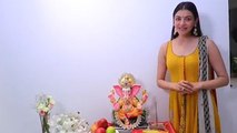 Kajal Aggarwal Celebrates Ganesh Chaturthi With This Ganesh Avtar at her Place | FilmiBeat