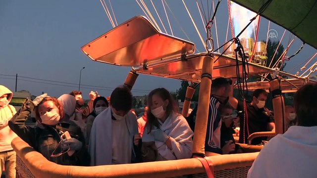 Kapadokya'nın 5 aylık balon hasreti sona erdi - NEVŞEHİR