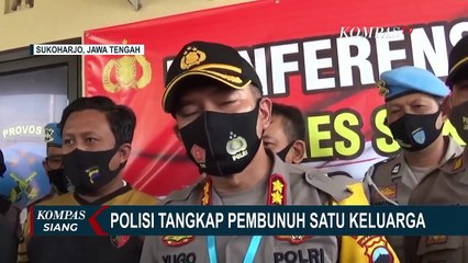 Pembunuh Sekeluarga Ditangkap 3 Jam Setelah Olah TKP