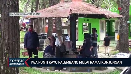 TWA Punti Kayu Palembang Mulai Ramai Kunjungan