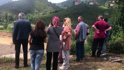 Selde kaybolan askerleri arama çalışmaları - GİRESUN