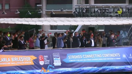 Boğaziçi Kıtalararası Yüzme Yarışı’nın startı verildi - İSTANBUL