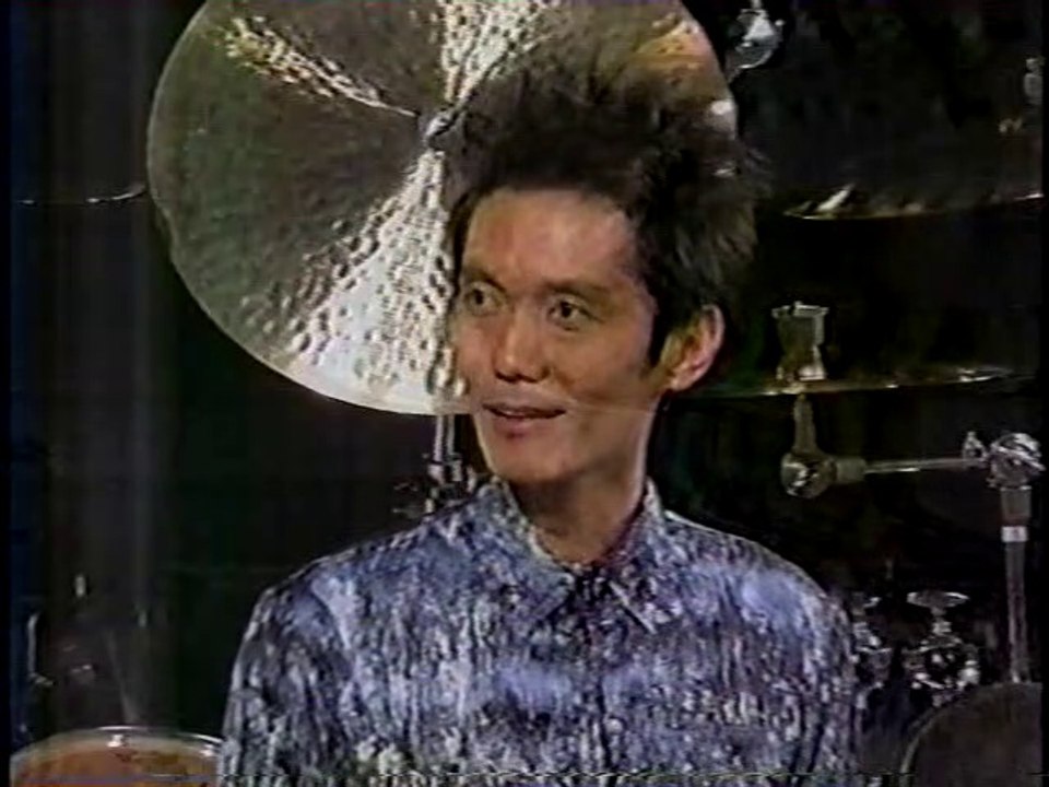 ニュース・ステーション　神保彰／スパイメドレー・スタジオ生演奏　akira jinbo durm