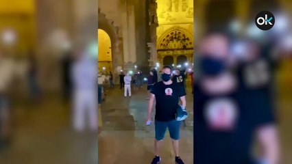 Hosteleros se manifiestan por el cierre del ocio nocturno