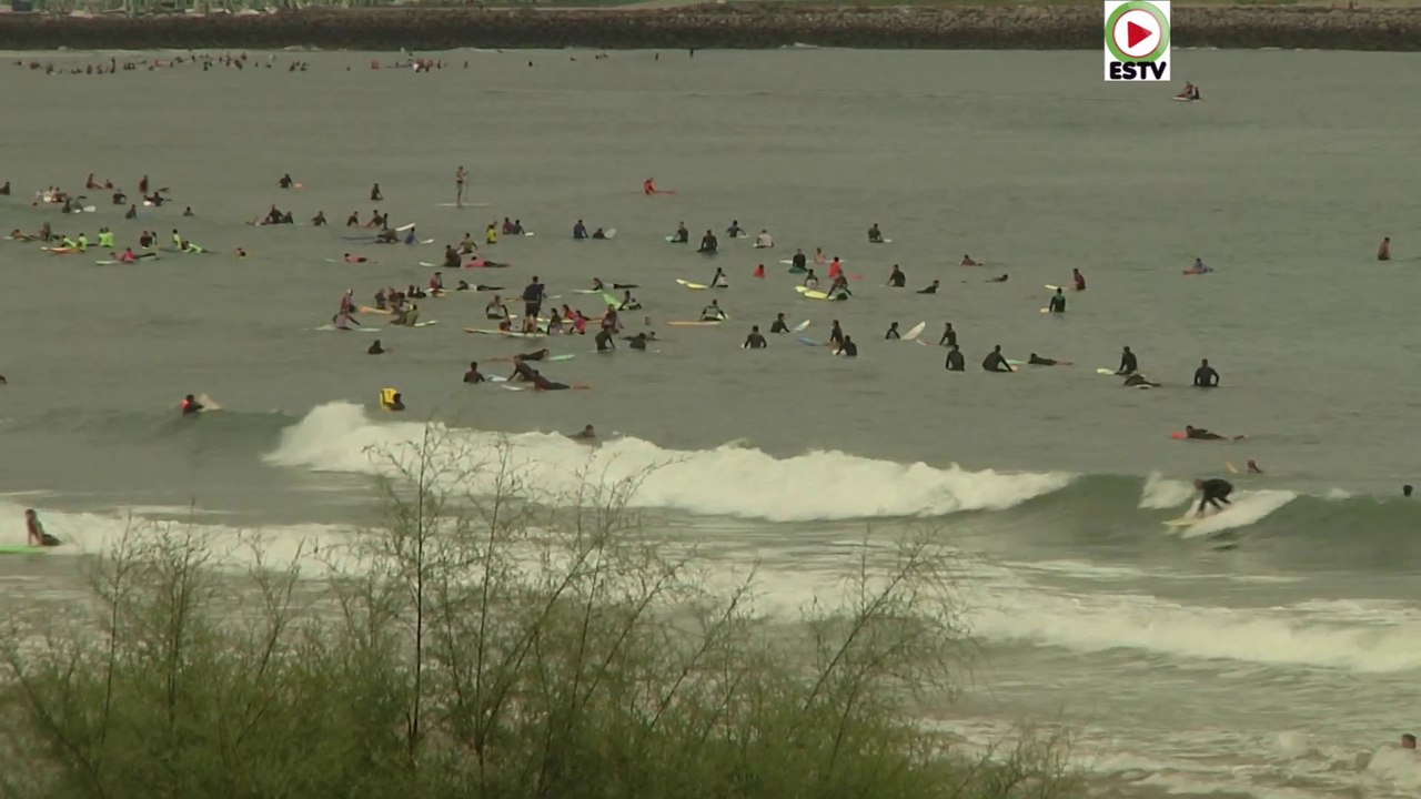Hendaye  | Spot surpeuplé l'été, c'est la Chine - Euskadi Surf TV