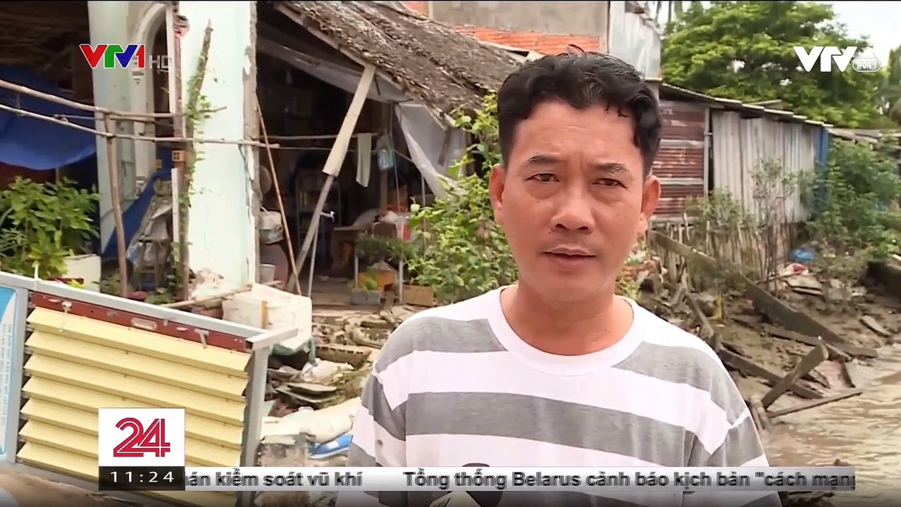 Cuộc sống chênh vênh bên bờ sông sạt lở