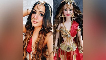 Hina Khan के नागिन Look की Market में आई Doll, Share की Photo । Boldsky
