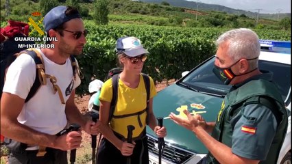 Download Video: Guardia Civil mejora protección de peregrinos en el Camino de Santiago con ALERTCOPS