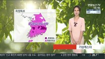 [날씨] 내일 내륙 '소나기'…태풍 '바비' 북상중