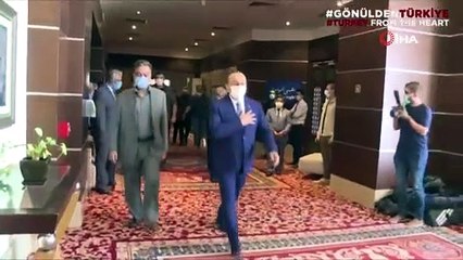 Dışişleri Bakanı Çavuşoğlu’ndan, “gönül selamı” paylaşımı