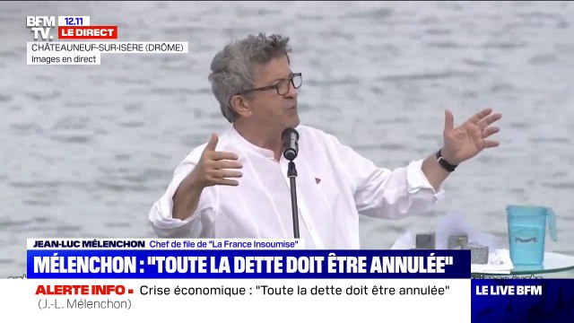 Jean-Luc Mélenchon réclame une diminution du temps de travail