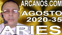 ARIES AGOSTO 2020 ARCANOS.COM - Horóscopo 23 al 29 de agosto de 2020 - Semana 35