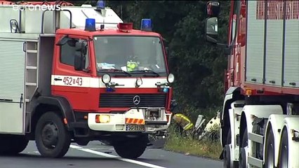 En Pologne, une collision entre un bus et une fourgonnette fait 9 morts et 7 blessés