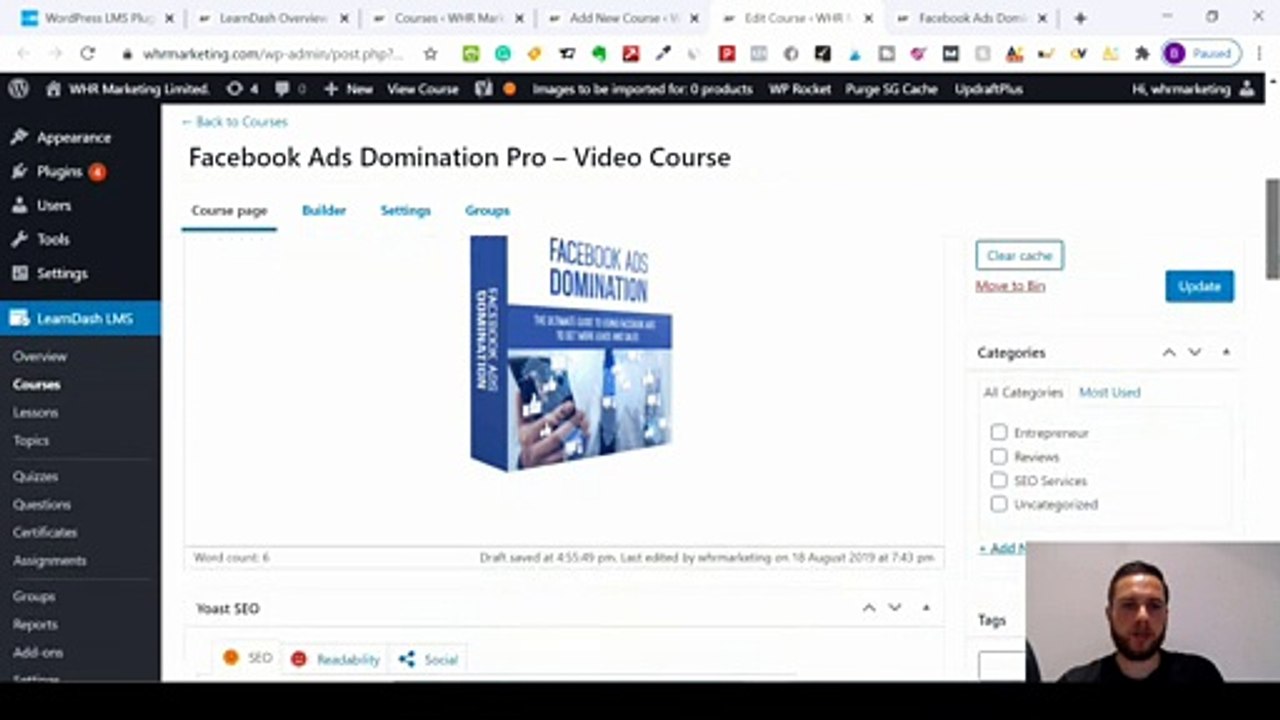 How to create an Online Course Wordpress - Learndash LMS Tutorial