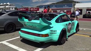 Widebody Porsche 930 Turbo by Rauh-Welt Begriff RWB in Action!   Start Up, Revs, Accelerations!