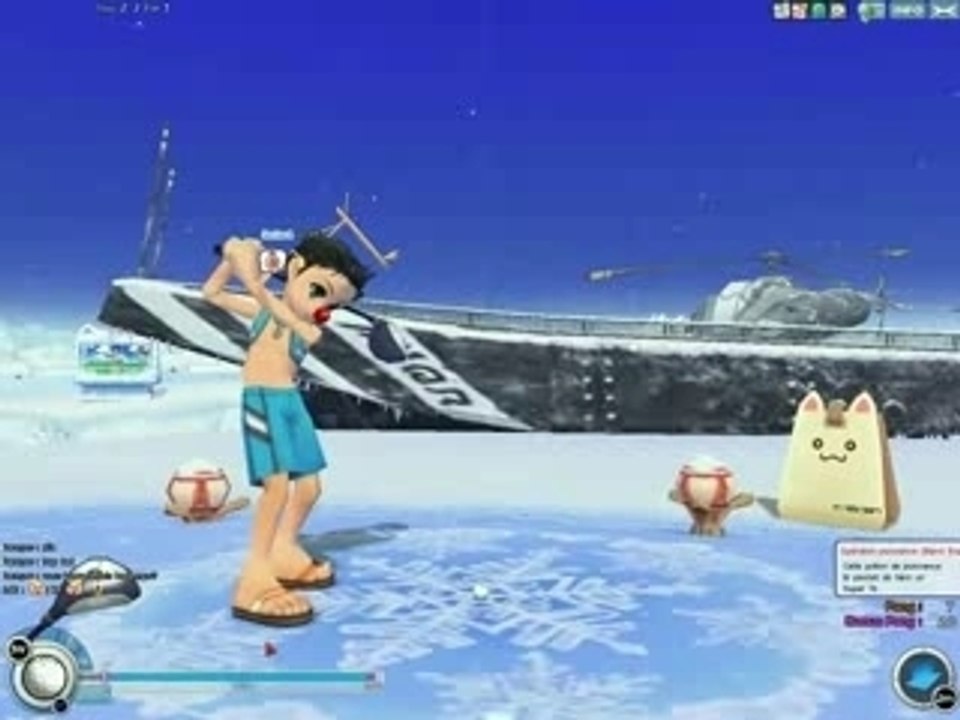 pangya ice cannon trou 2 HIO toma