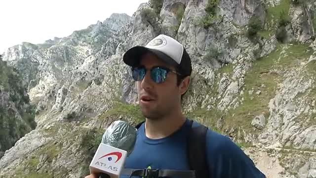 Atascos en la ruta del Cares