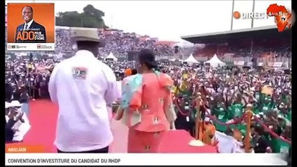 "On s'en fout de Corona" : Alassane Ouattara au stade Houphouët-Boigny