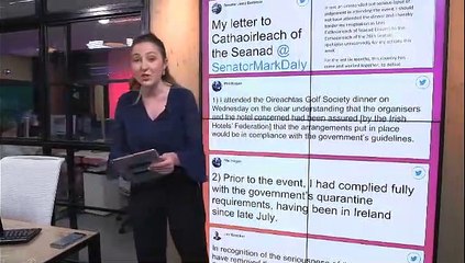 Golfgate: EU Commissioner Phil Hogan apologises for attending event that broke COVID-19 rules