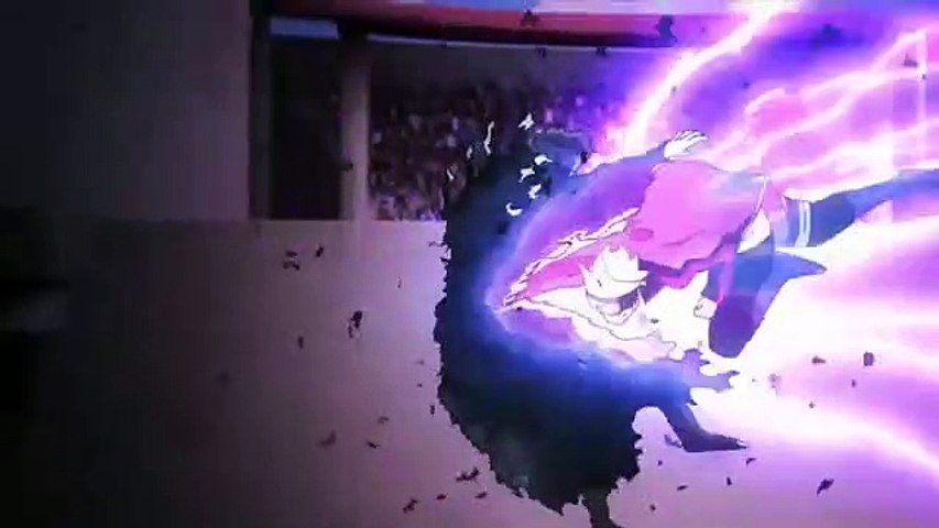 Mitsuki Activates Sage Mode To Attack Momoshiki Boruto Uses Purple Lightning To Defeat Shinki At Chunin Exam Video Dailymotion