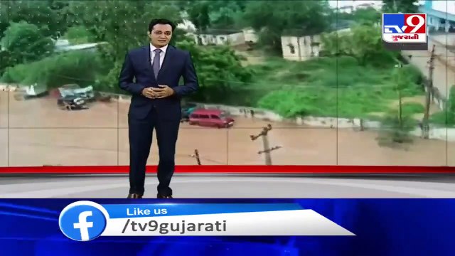 Incessant rain leaves Hadaf dam overflowing, water released to maintain water level balance - TV9