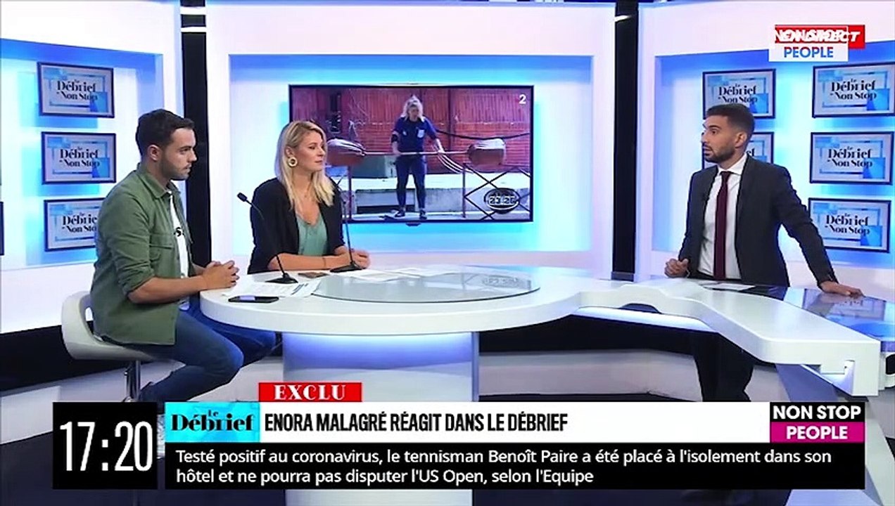 Le Débrief de Non Stop : Enora Malagré "très malade", elle répond aux critiques sur son poids (Exclu vidéo)