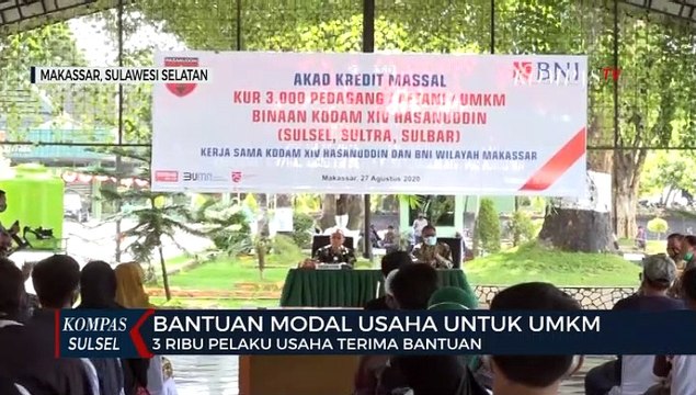 Bantuan Modal Usaha Untuk UMKM, 3000 Pelaku Usaha Terima Bantuan