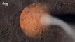 NASA Captures Ghostly Dust Devil Whipping Across the Martian Surface