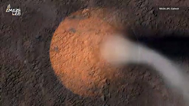 NASA Captures Ghostly Dust Devil Whipping Across the Martian Surface