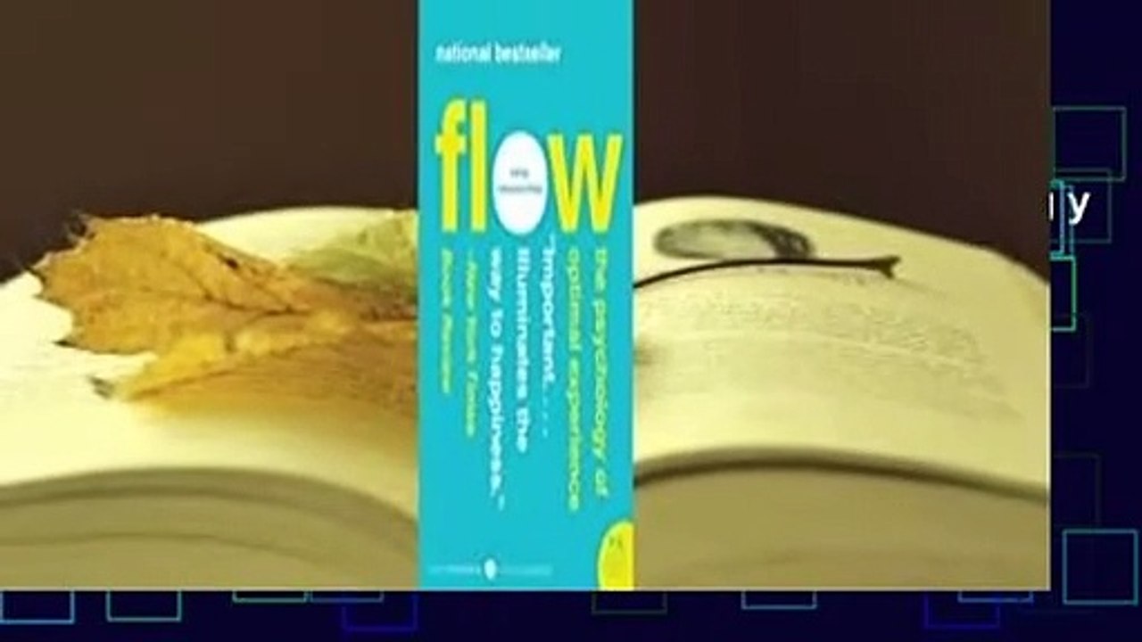 [Read] Flow: The Psychology of Optimal Experience  For Kindle