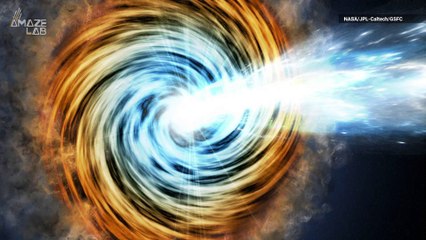 Mysterious Burst of Light from Spinning Black Hole Jet Uncovered