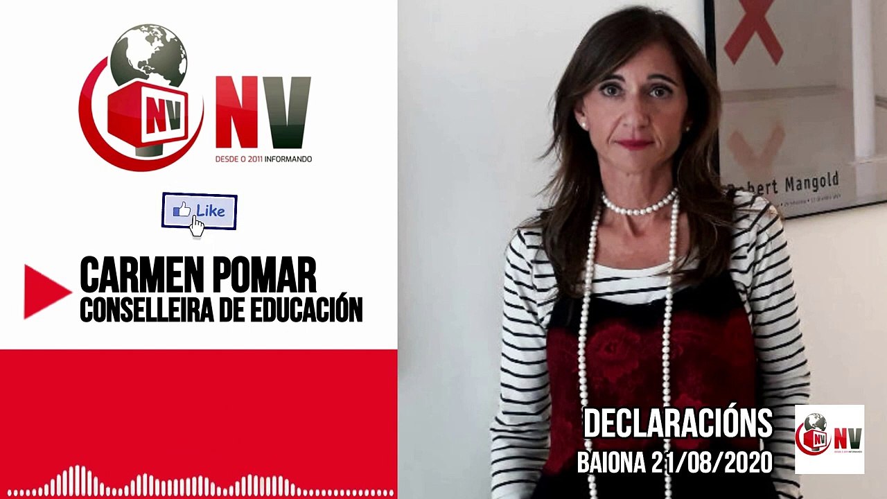 Carmen Pomar anuncia a incorporacion de arredor de 1.000 novos docentes ao sistema educativo galego