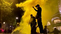 PSG fans light up Paris after Champions League heartbreak