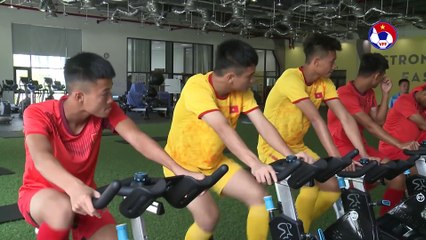 U19 Việt Nam với những bài tập thể lực theo phương pháp khoa học | VFF C