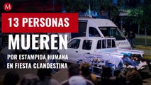 Al menos 13 personas mueren por estampida humana en fiesta clandestina en Perú