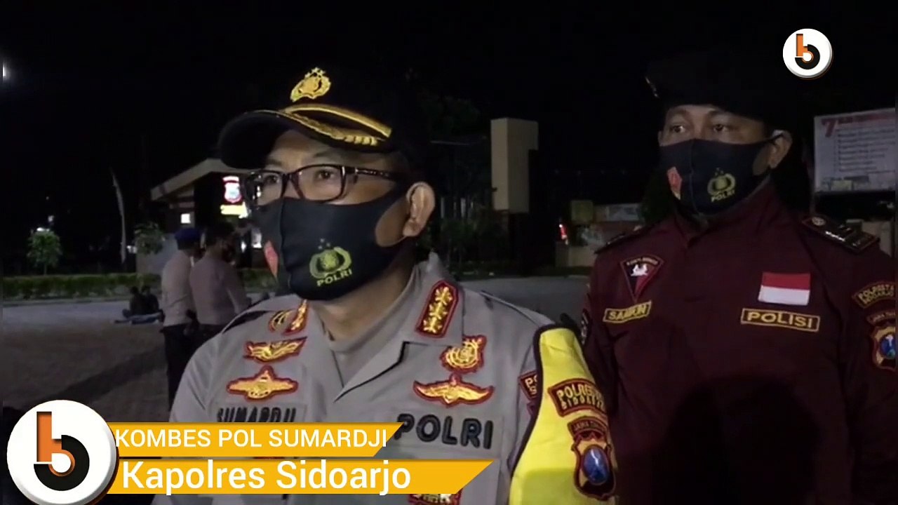 POLISI AMANKAN 51 PETARUNG YANG BERBUAT ONAR DI SIDOARJO